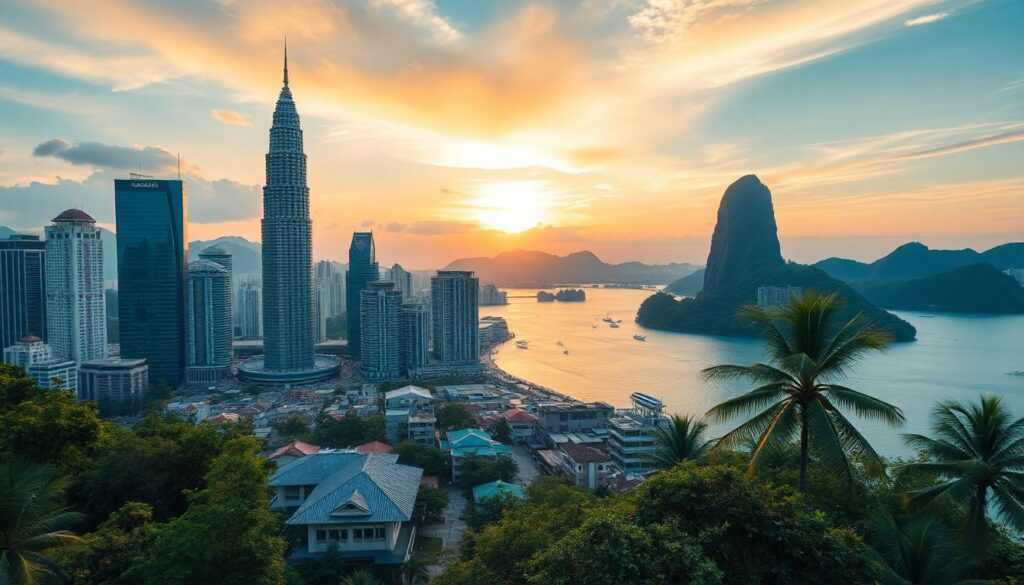 Отдых в Малайзии: Куала-Лумпур и острова - иллюстрация