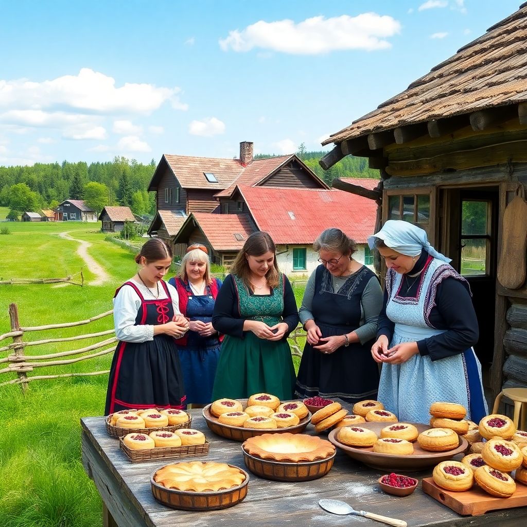 Гастрономические туры по Новгородской области: пироги как часть культурного наследия