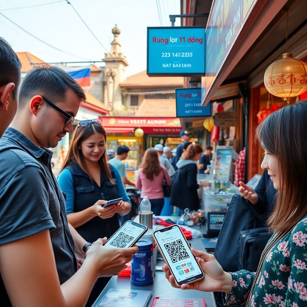 Оплата по Qr-кодам во Вьетнаме через российские банковские приложения стала доступна туристам