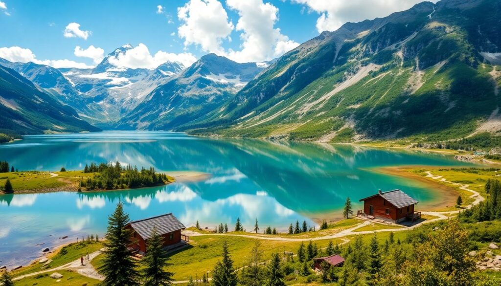 Самые красивые горные озера России - иллюстрация