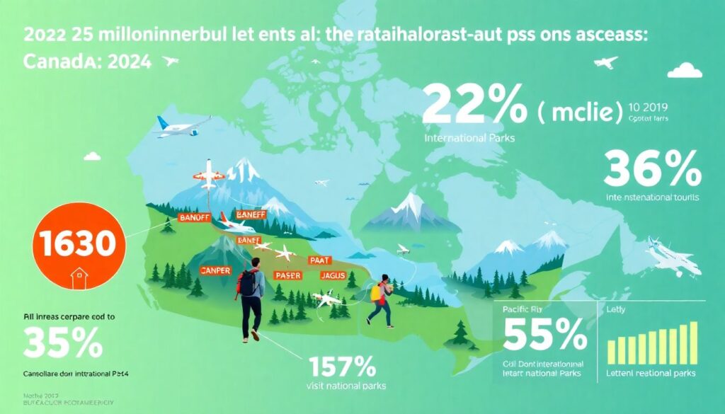 Путешествие в Канаду: национальные парки и большие города - иллюстрация