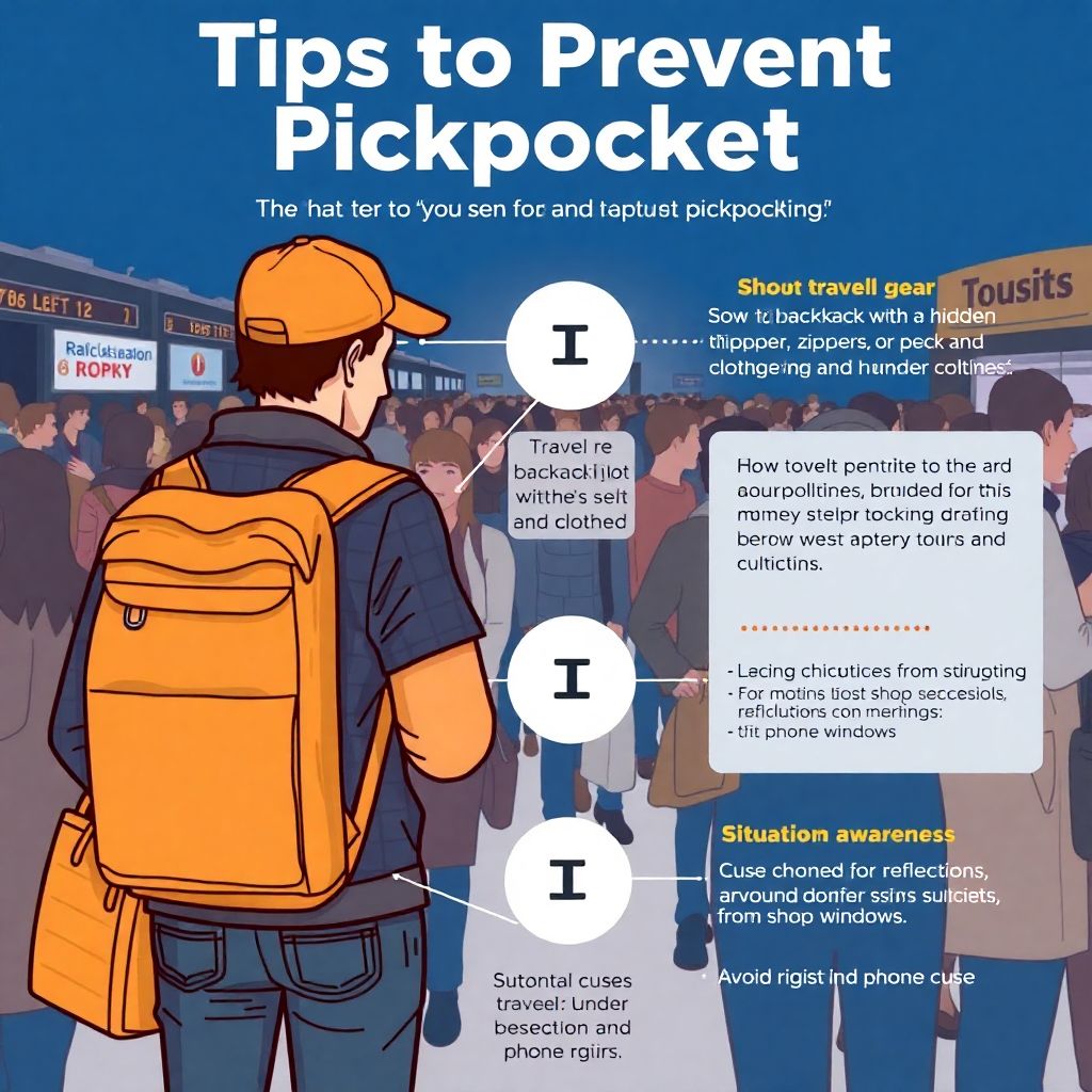 Как не стать жертвой карманников в путешествии и обезопасить свои вещи