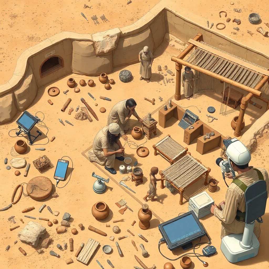 Археология и ремёсла: как древние технологии раскрывают культуру прошлых эпох