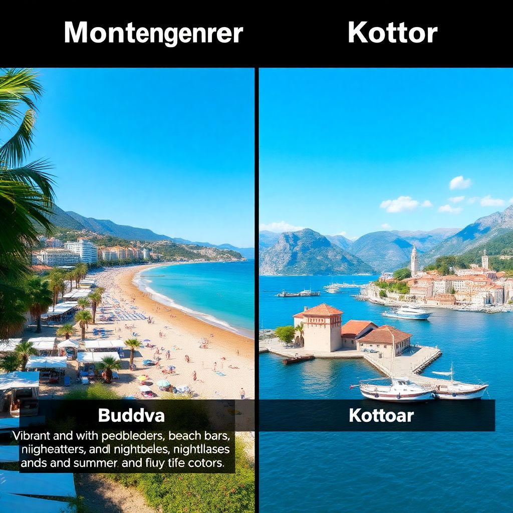 Отдых в Черногории: что лучше выбрать — Будва или Котор для путешествия