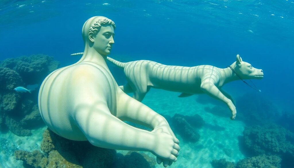 Самые интересные подводные музеи мира - иллюстрация