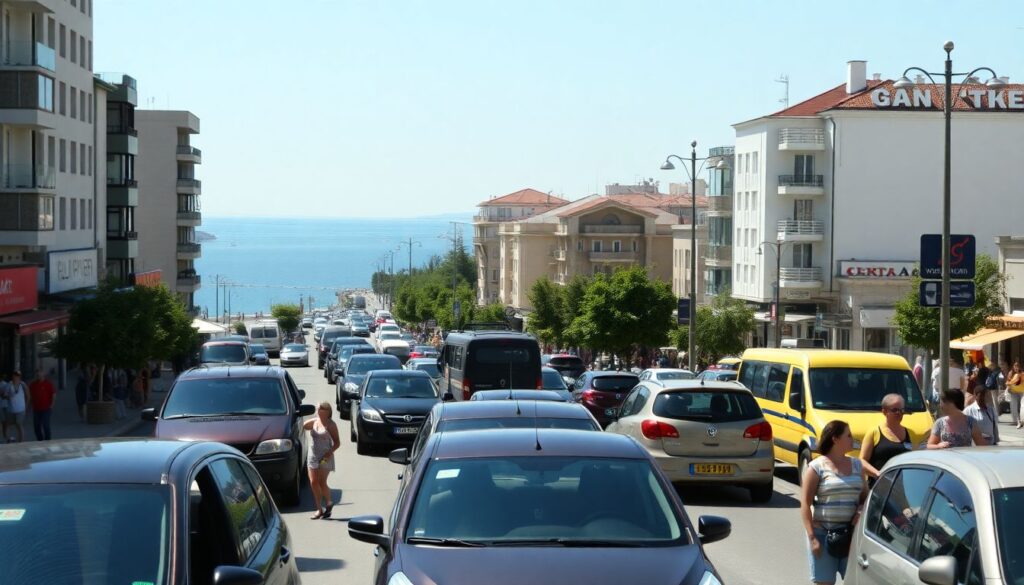 Отдых в Крыму на Южном берегу: Ялта - иллюстрация