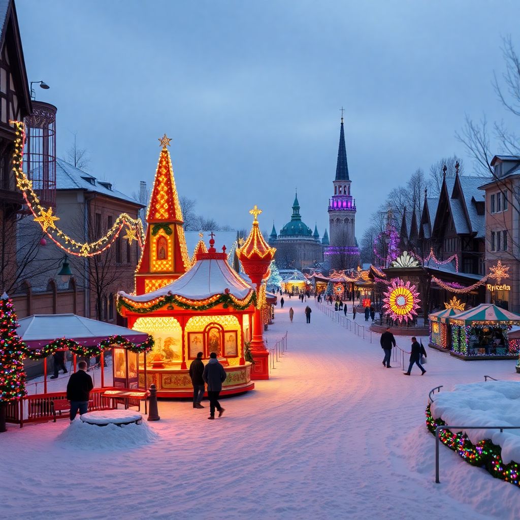 Рязань — новогодняя столица России 2026 с волшебной атмосферой и яркими событиями