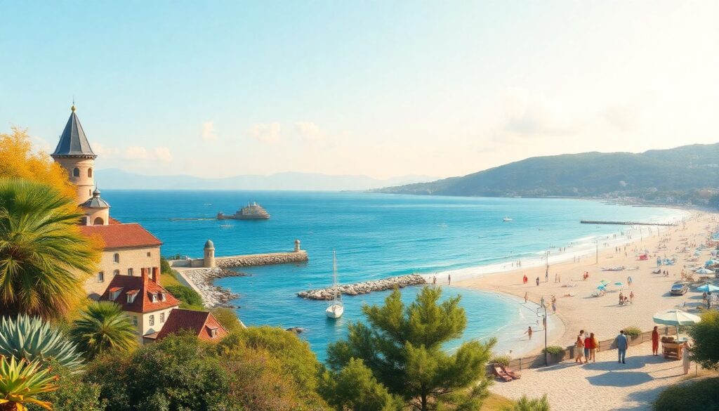 Алушта - иллюстрация