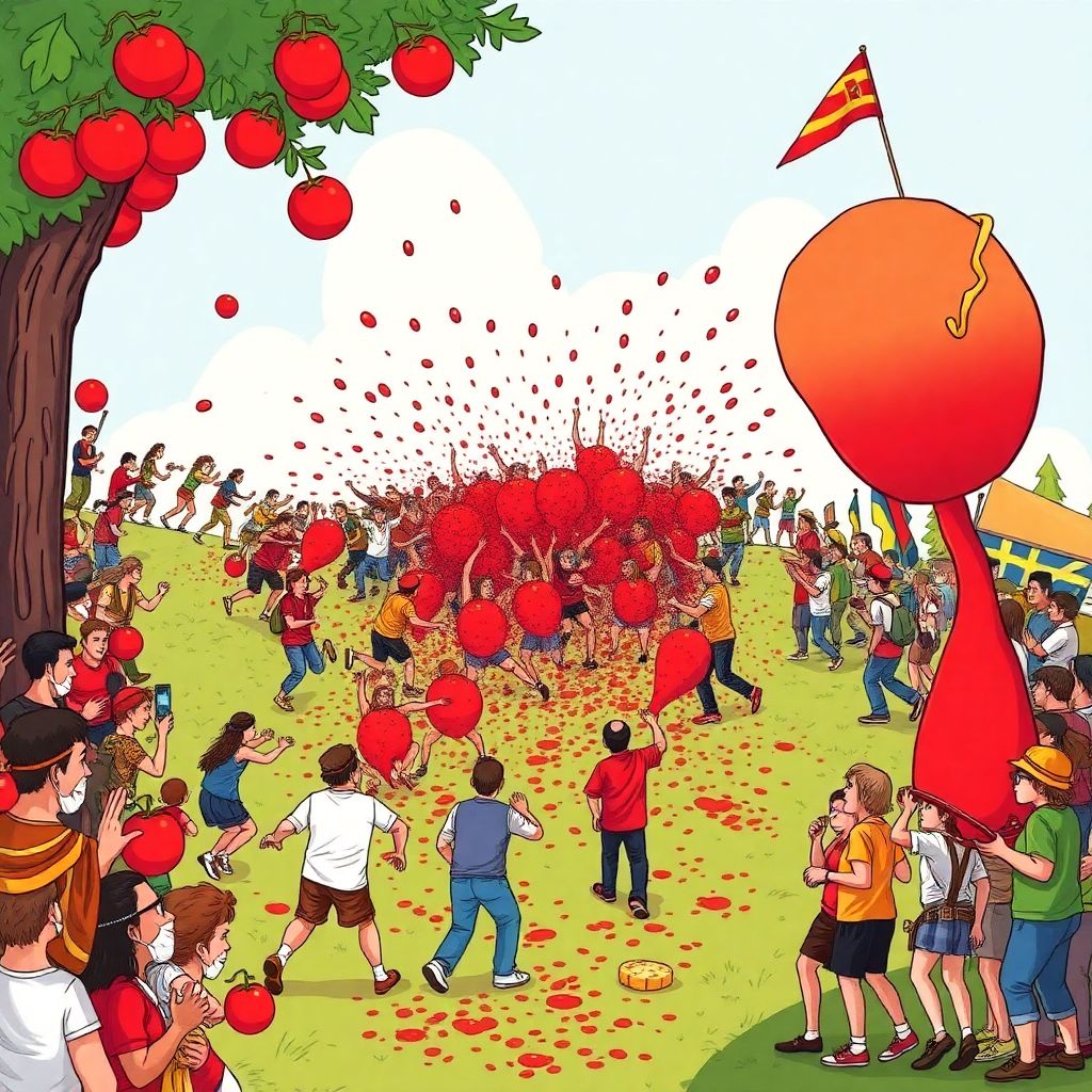 Необычные фестивали еды в мире: самые удивительные кулинарные традиции