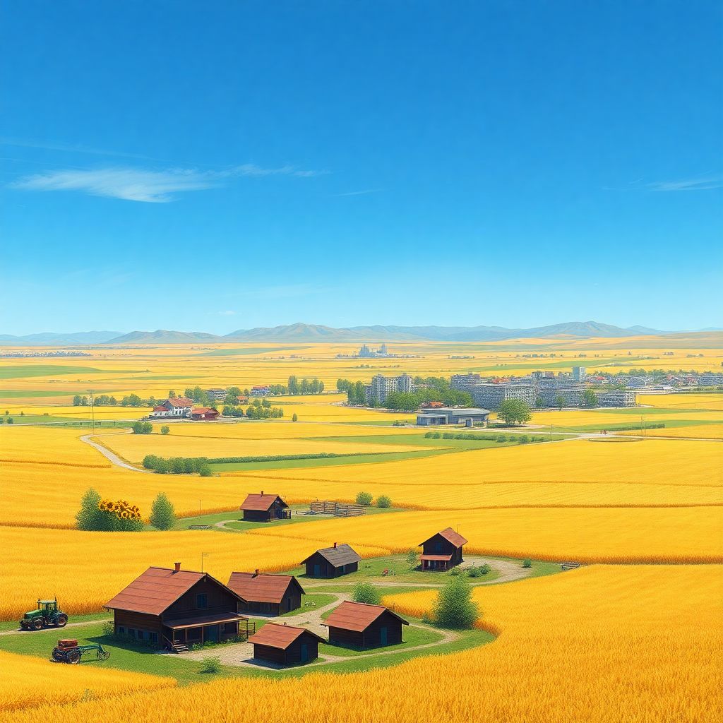 Города и сёла степной зоны Омской области: развитие, проблемы и перспективы региона