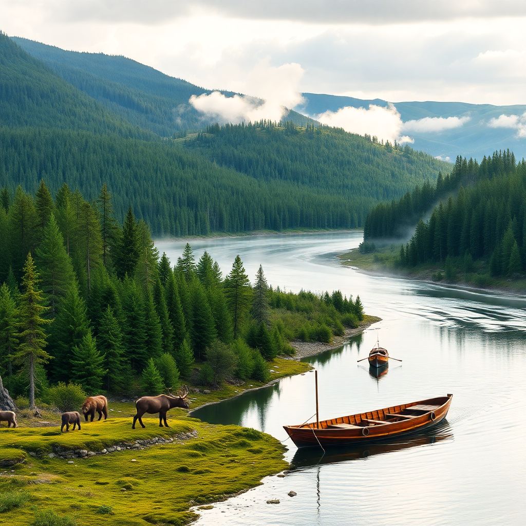 Реки и тайга России — хрупкое природное равновесие северных ландшафтов страны