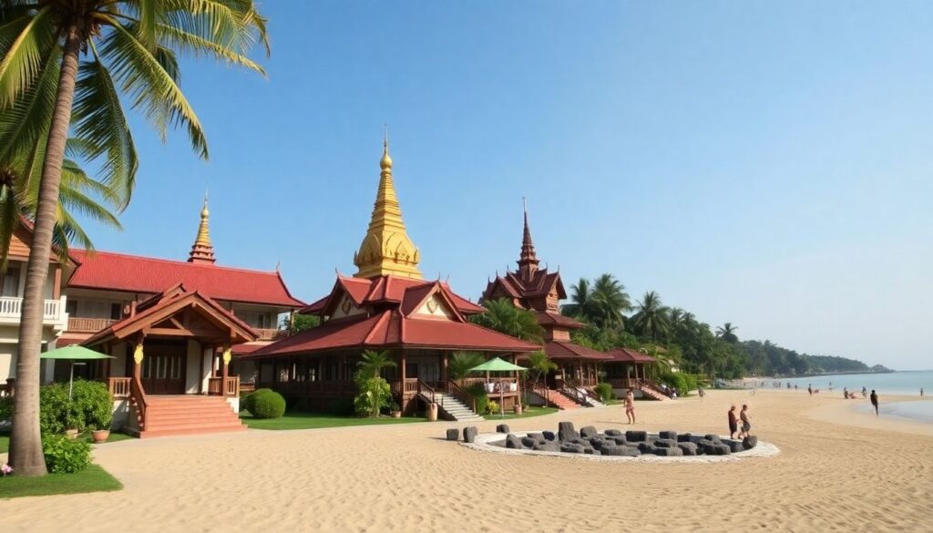 Путешествие в Мьянму: пагоды и затерянный мир - иллюстрация