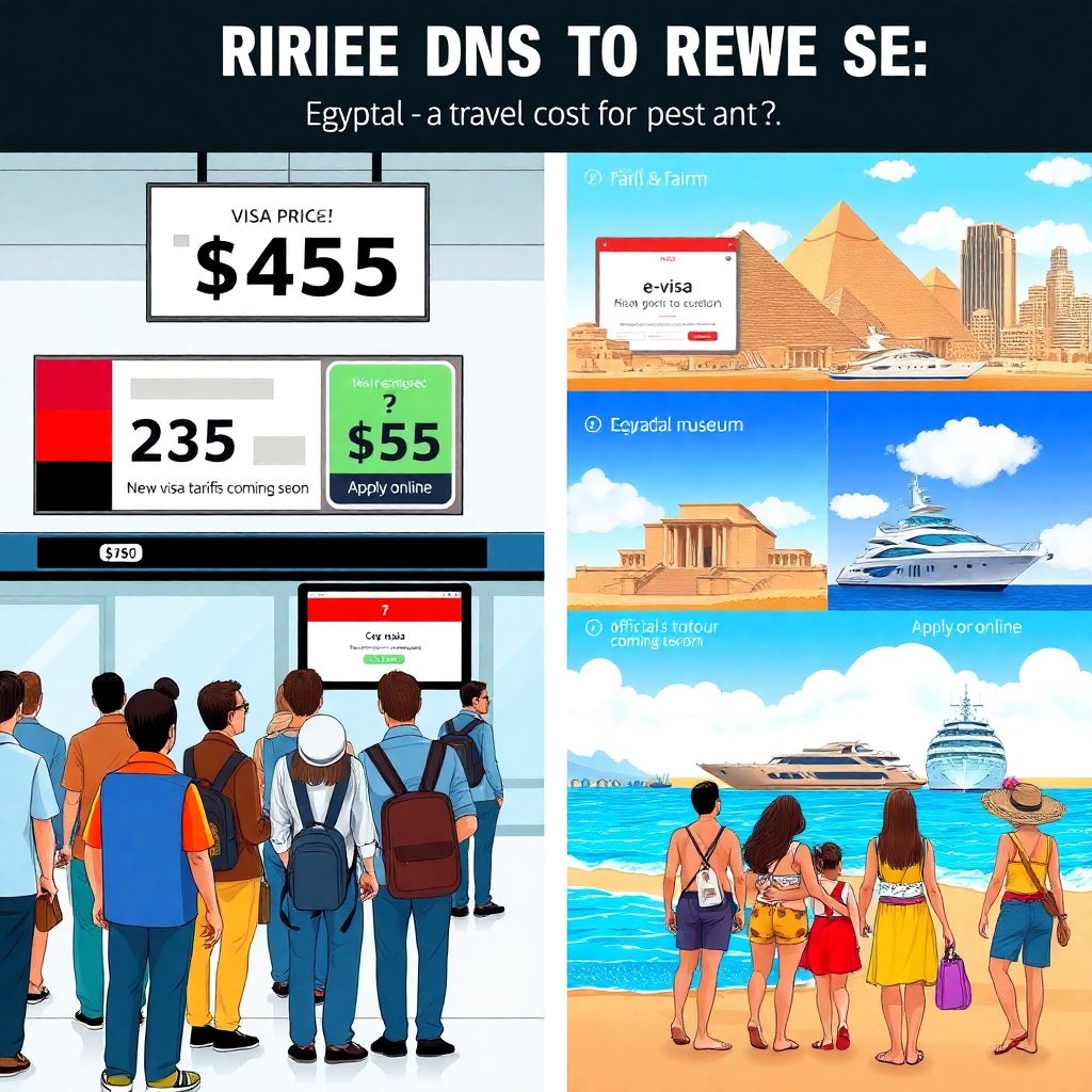 Въездные визы в Египет по старой цене: сколько стоит виза для россиян в 2025