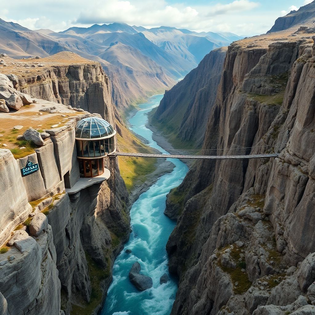 Кавказские кафе в скалах: рестораны Северного Кавказа с панорамными видами