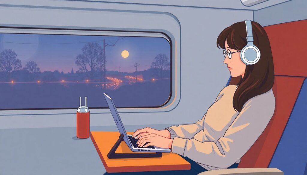 Путешествие по Трансмонгольской магистрали - иллюстрация