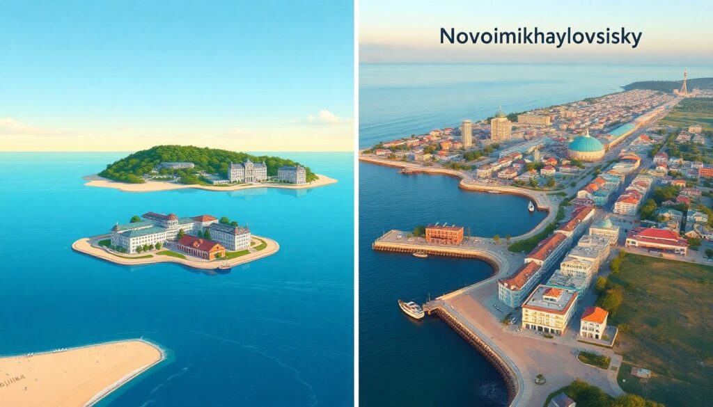 Отдых в Ольгинке или Новомихайловском: что лучше - иллюстрация