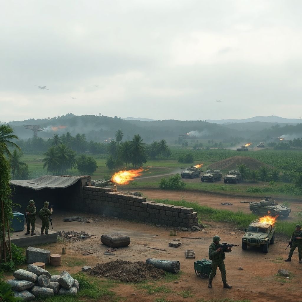 Удар Камбоджи по тайской базе Анупонг: эскалация конфликта Камбоджа–Таиланд