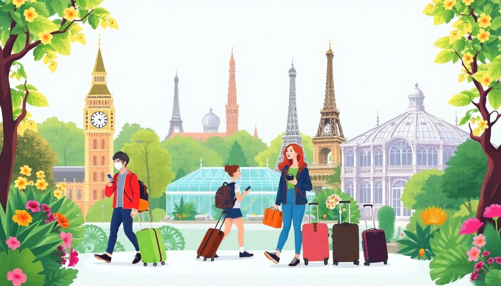 Самые красивые ботанические сады мира - иллюстрация