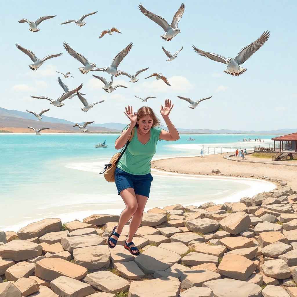 Курорт Соленые озера Оренбург: суд после нападения птиц и травмы