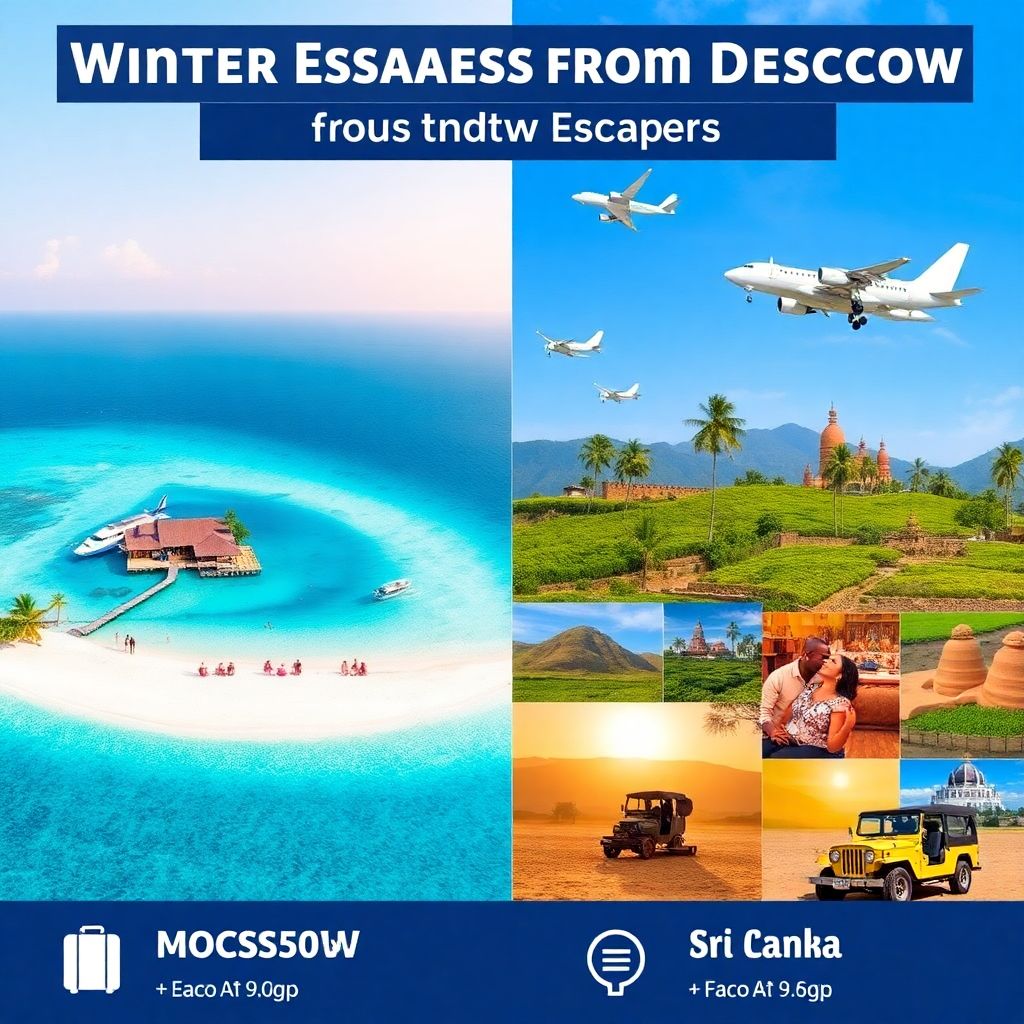 Дешевые авиабилеты Москва – Мальдивы и Шри-Ланка: зимние вылеты в декабре