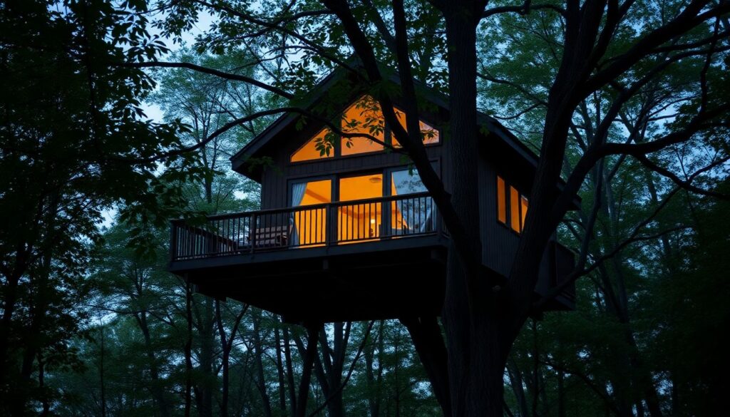 Самые удивительные отели на деревьях - иллюстрация