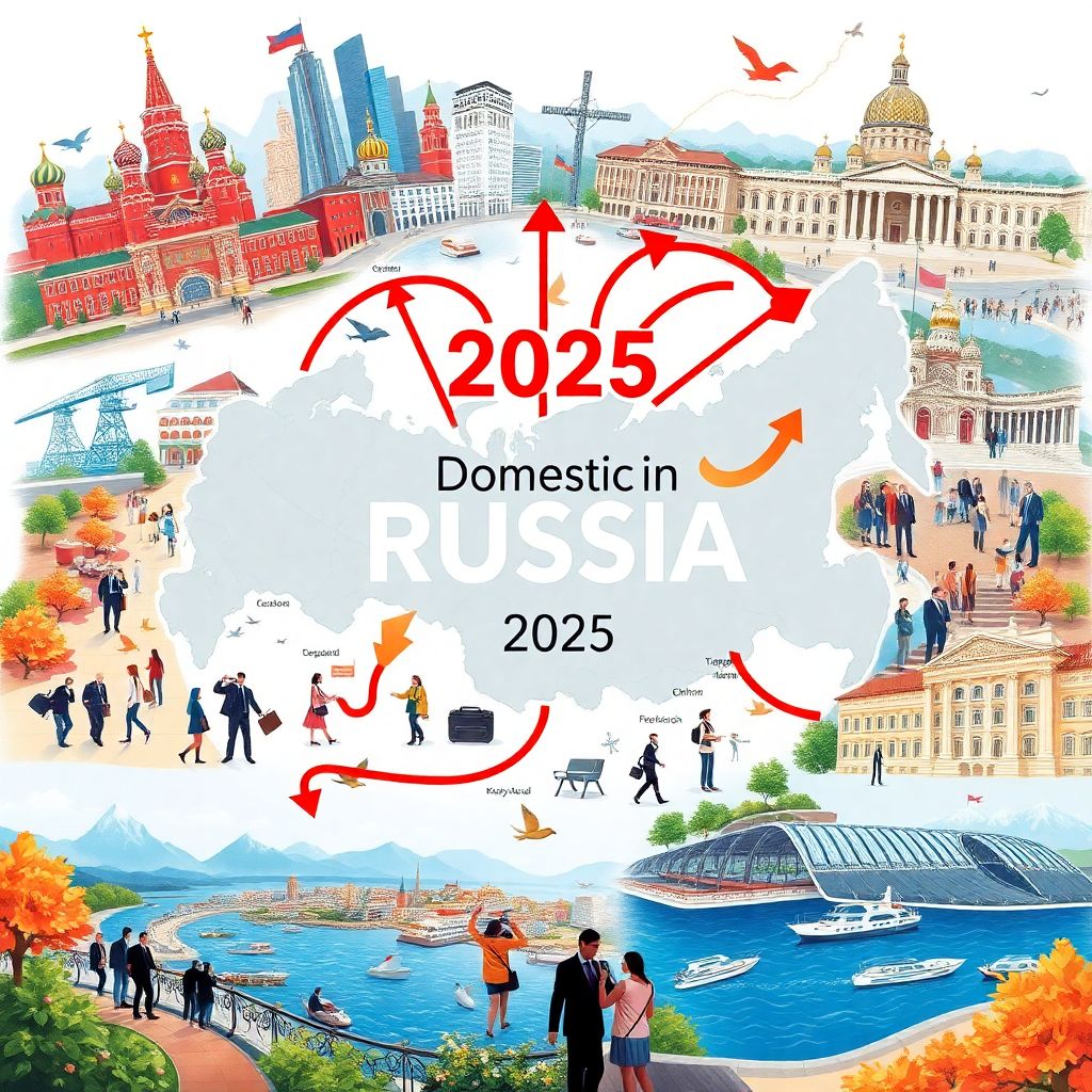 Внутренний туризм по России 2025: рост поездок, цены и новые направления