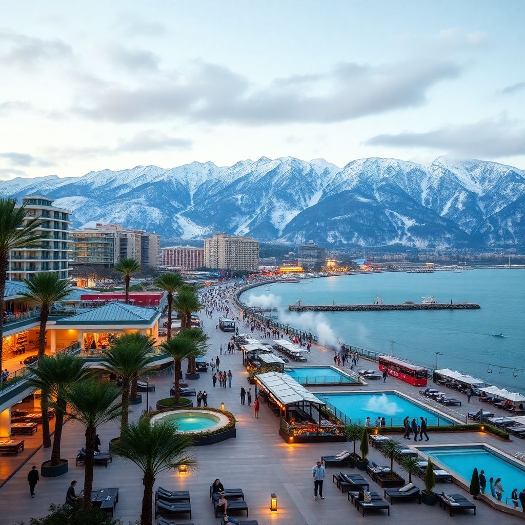 Отдых в Сочи 2025: город принял 8 млн туристов и закрепил статус курорта круглый год