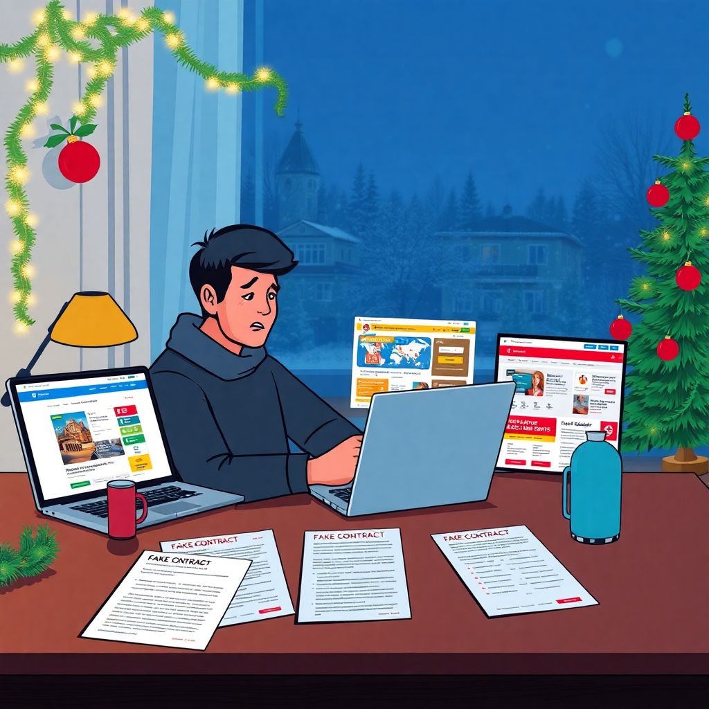 МВД России: новые схемы мошенников с новогодними турами и как защититься