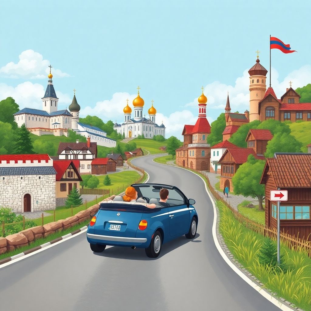 Маршруты выходного дня на машине по историческим местам России: как выбрать