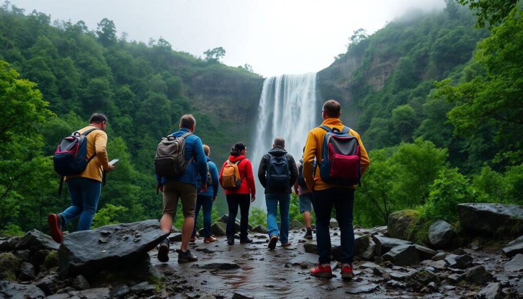 Самые красивые водопады России - иллюстрация