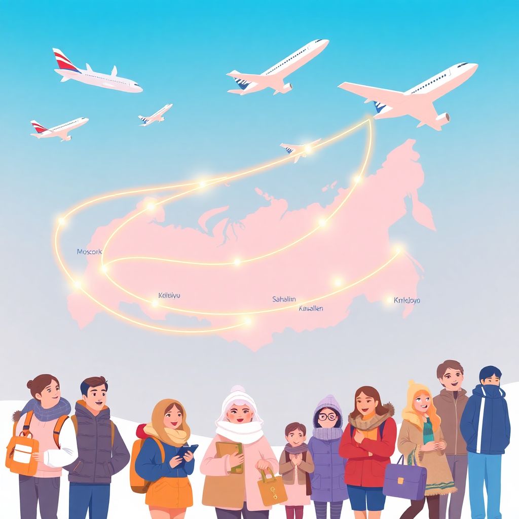 Льготные авиабилеты Аэрофлот по России: расширение программы субсидированных перелётов