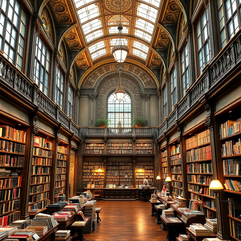 Самые красивые книжные магазины мира с уникальной атмосферой и архитектурой