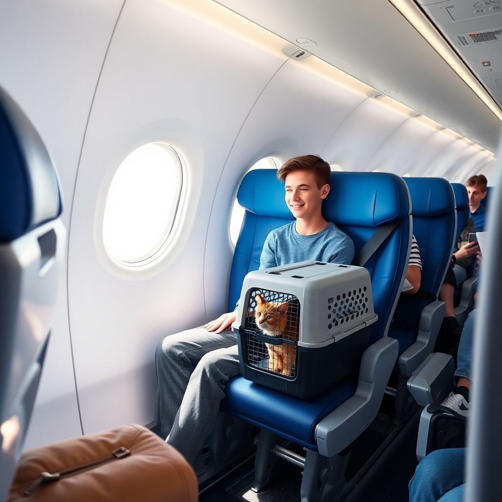 Питомец на кресле у Победы: правила перелета с животными и цена услуги