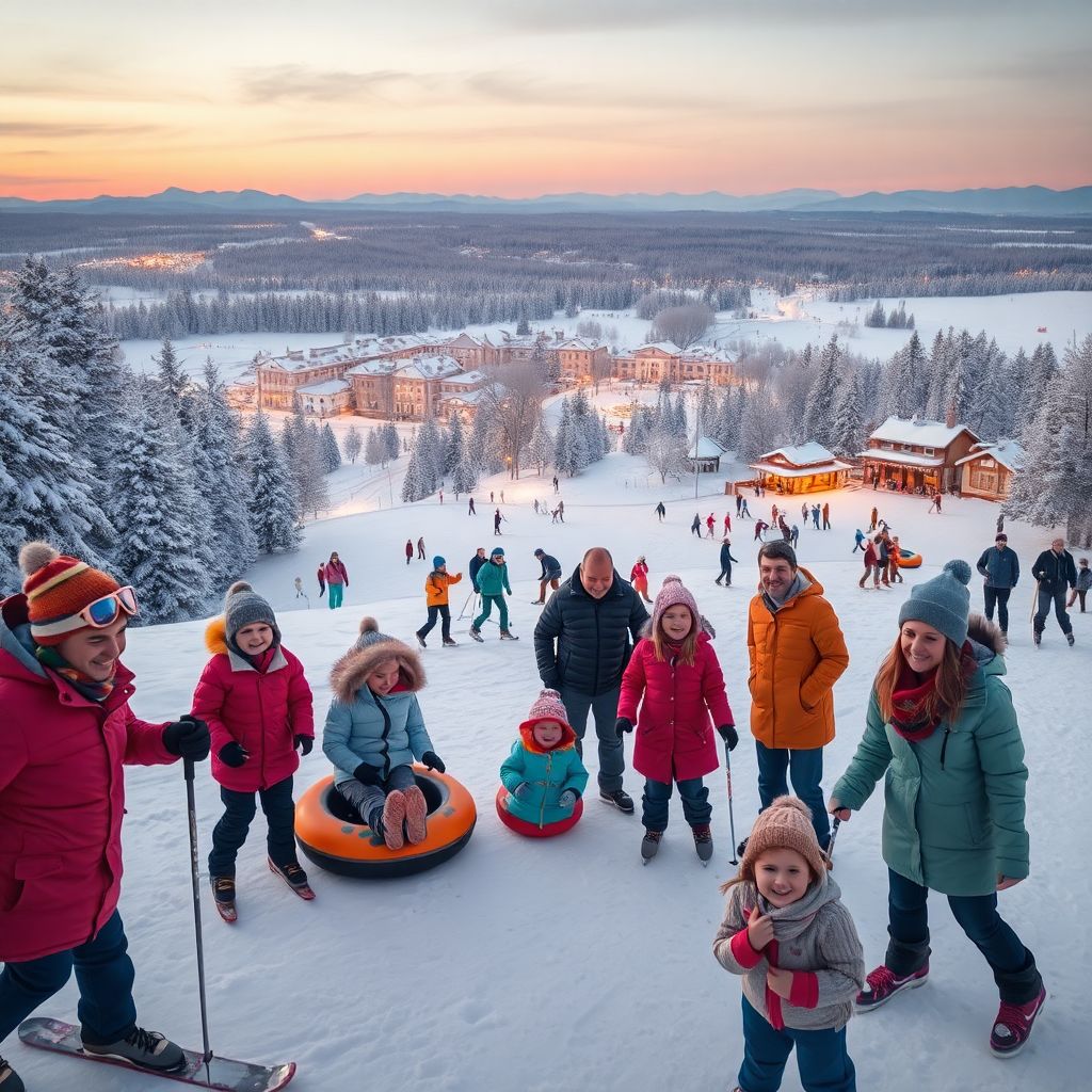 Активный зимний отдых для всей семьи в России: тренды и лучшие форматы