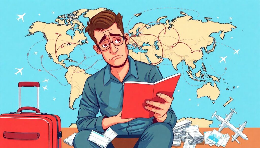 Как спланировать кругосветное путешествие - иллюстрация