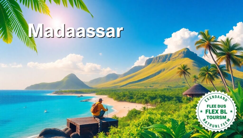 Путешествие на Мадагаскар: лемуры и баобабы - иллюстрация