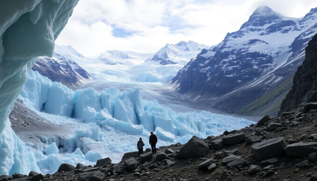 Самые впечатляющие ледники - иллюстрация