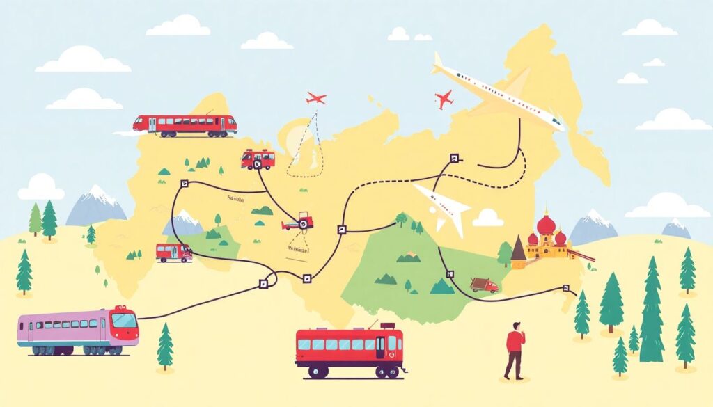 доступные туристам - иллюстрация