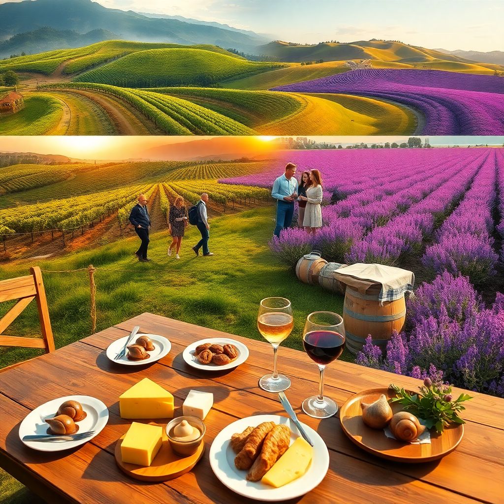 Улиточные фермы и лавандовые долины: гастротуризм в Крыму круглый год