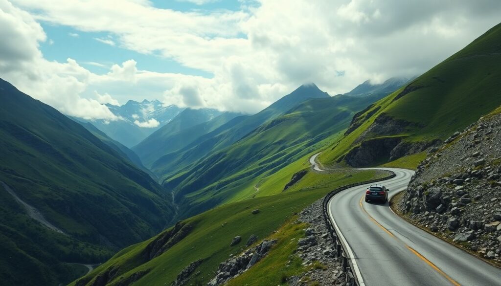 Самые красивые горные перевалы для автомобилистов - иллюстрация