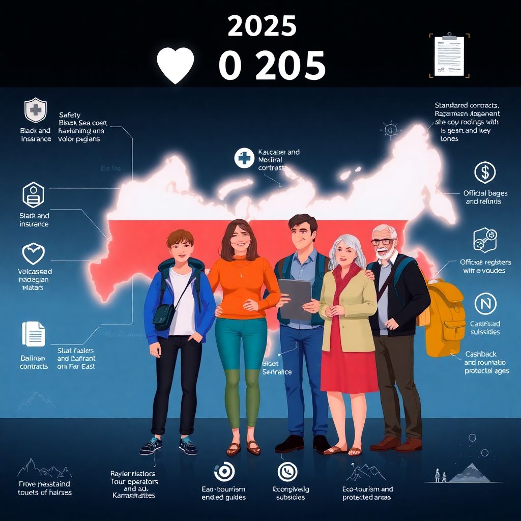 Путешествия по России 2025: новые правила и новости внутреннего туризма