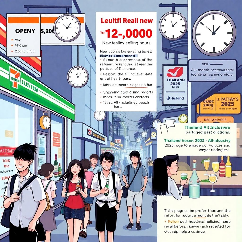 Таиланд отменил дневной запрет на алкоголь: что меняется для туристов