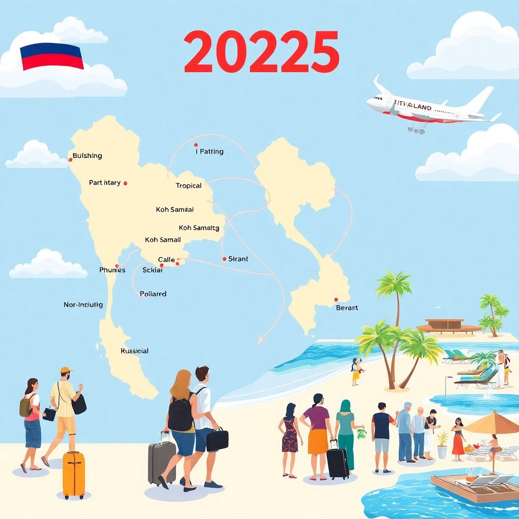 Туры в Таиланд из России 2025: рекордный турпоток и безвизовый въезд