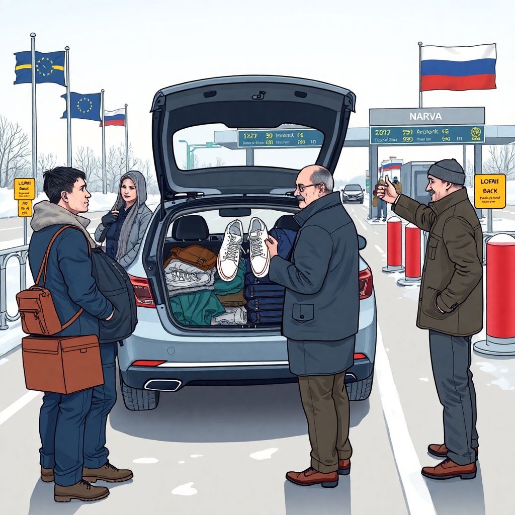 Санкционные кроссовки на границе ЕС–Россия: как брендовая обувь мешает въезду