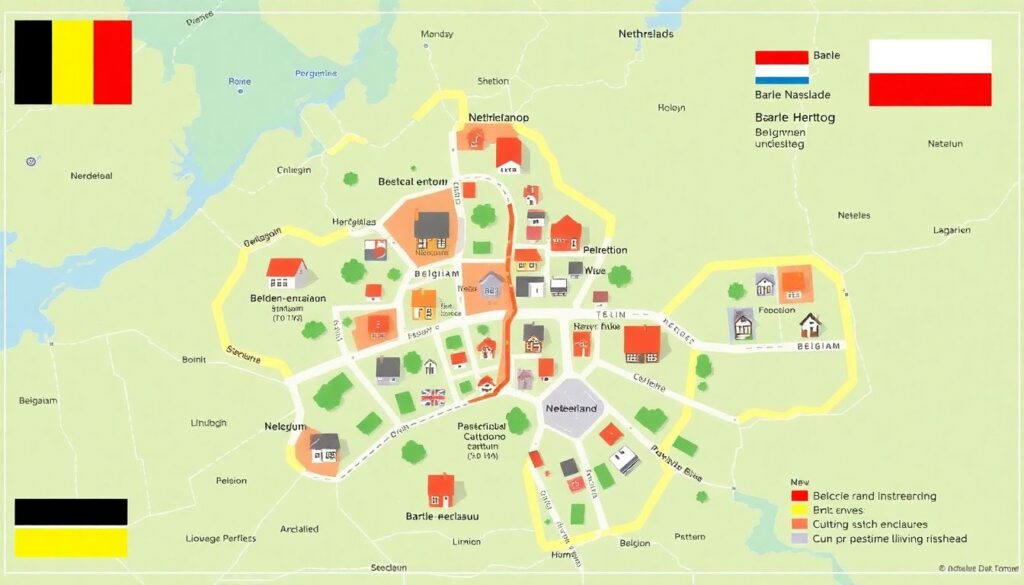 Самые необычные границы - иллюстрация