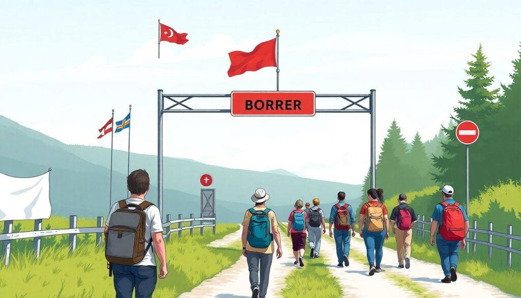 которые можно пересечь пешком - иллюстрация