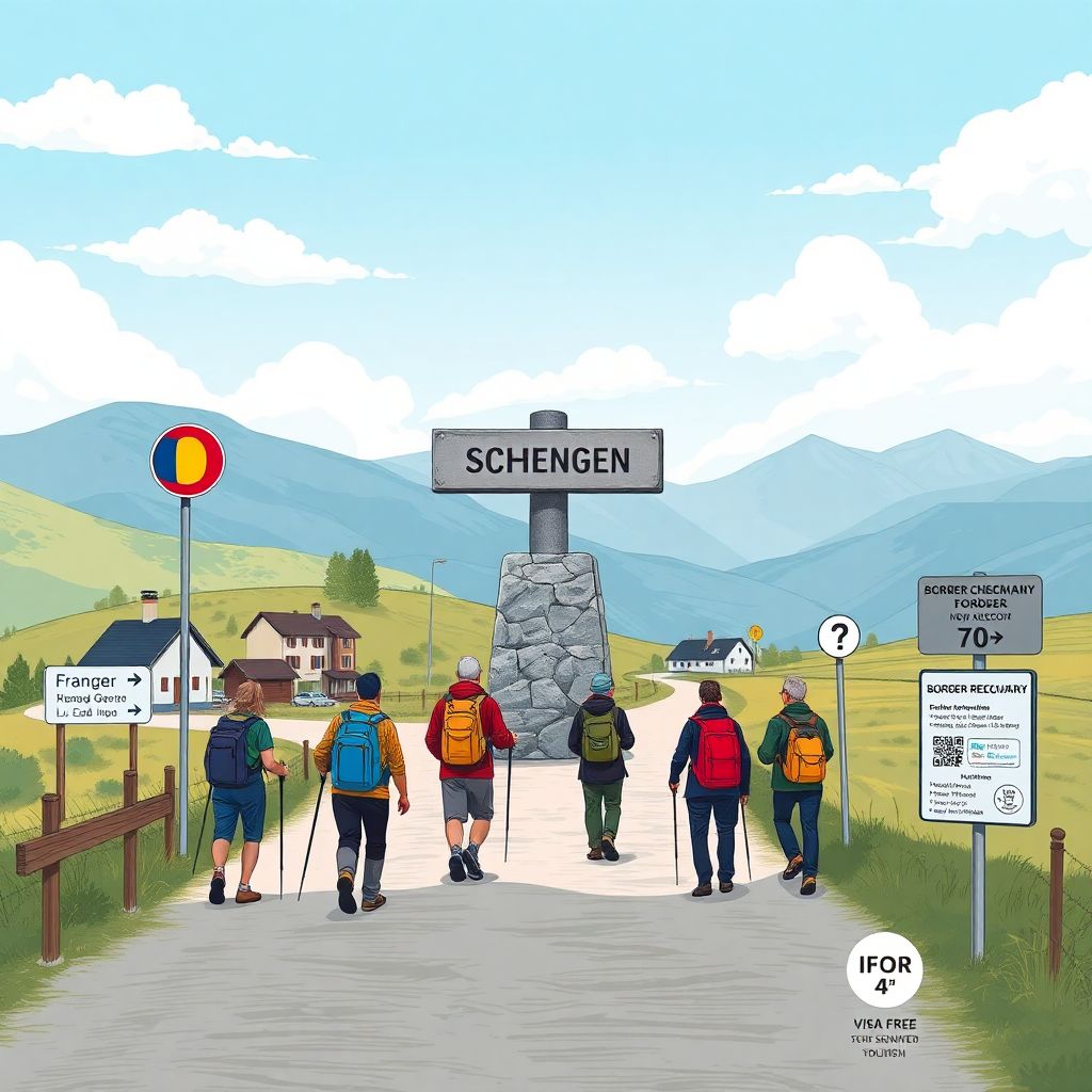 Границы и страны, которые можно пересечь пешком безопасно и законно