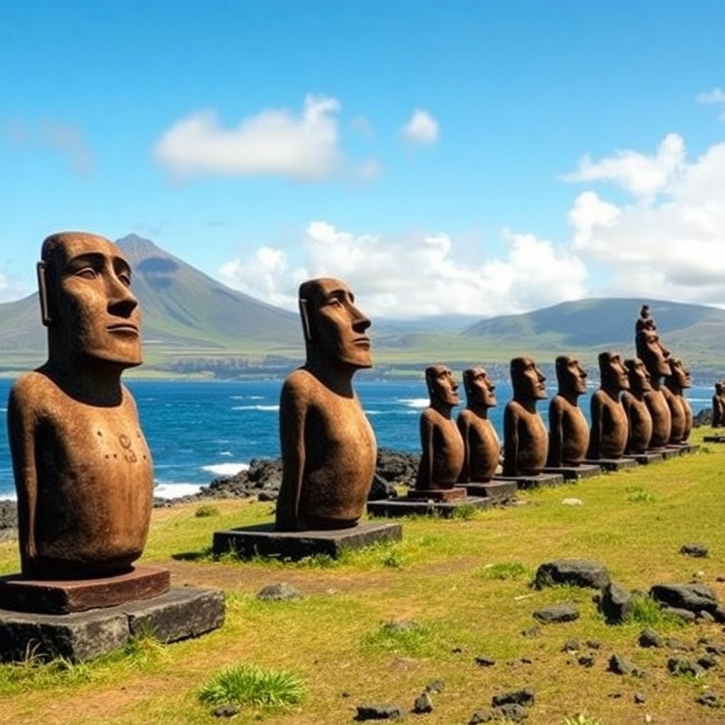 Путешествие на остров Пасхи и загадки моаи: история, тайны и версии