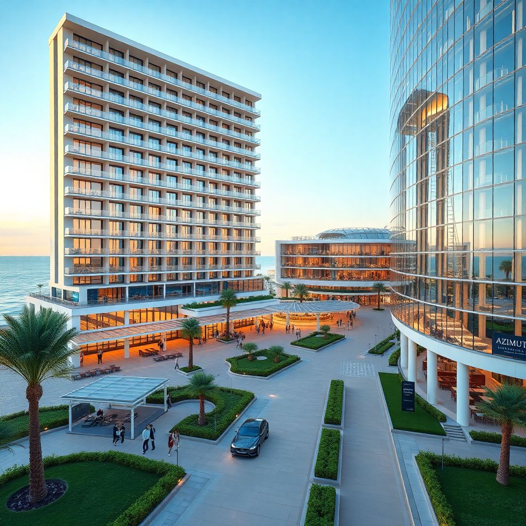 Azimut hotels в Каспийске: новый отель у моря откроется к сезону 2026