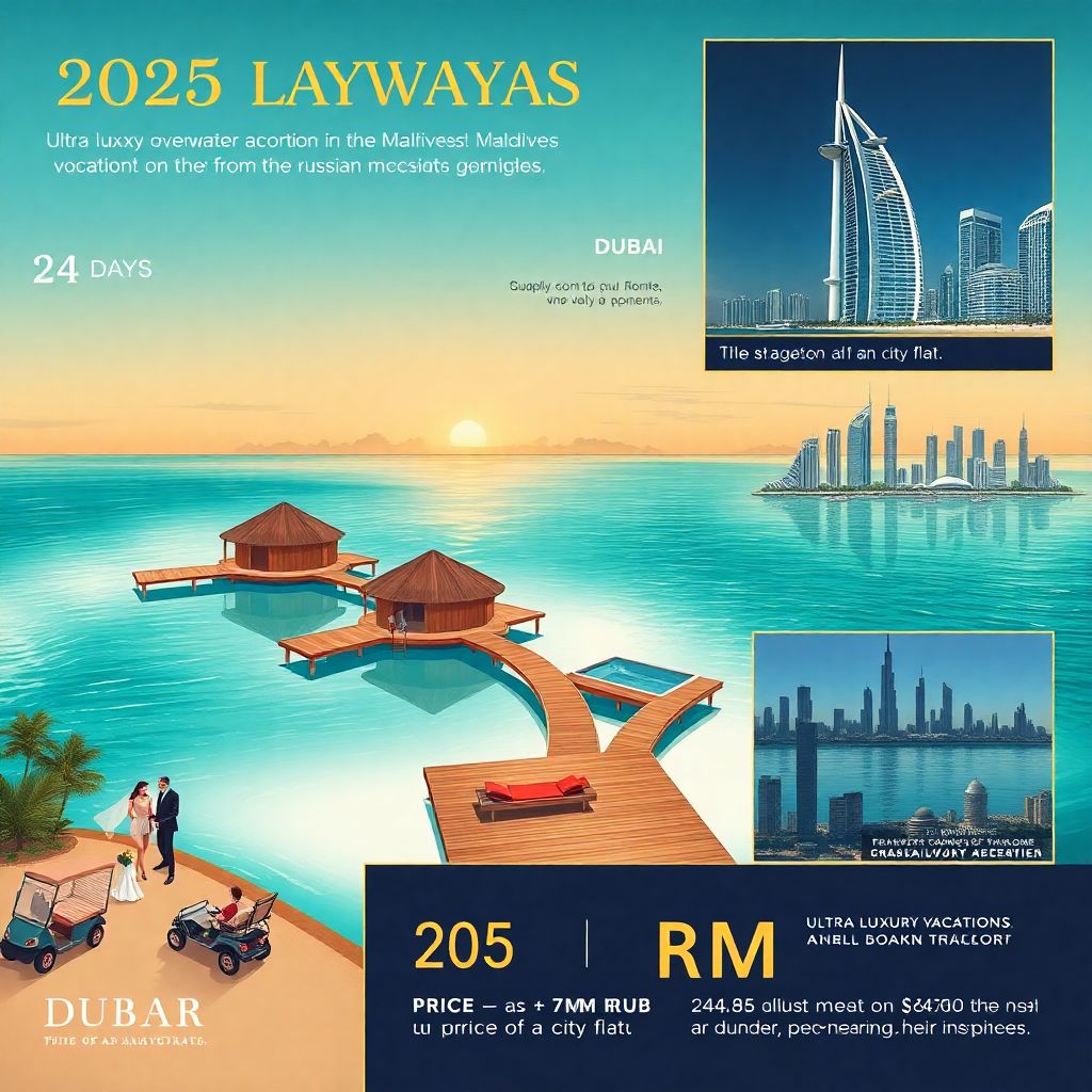 Роскошные туры за миллион рублей 2025: как отпуск стоит как квартира